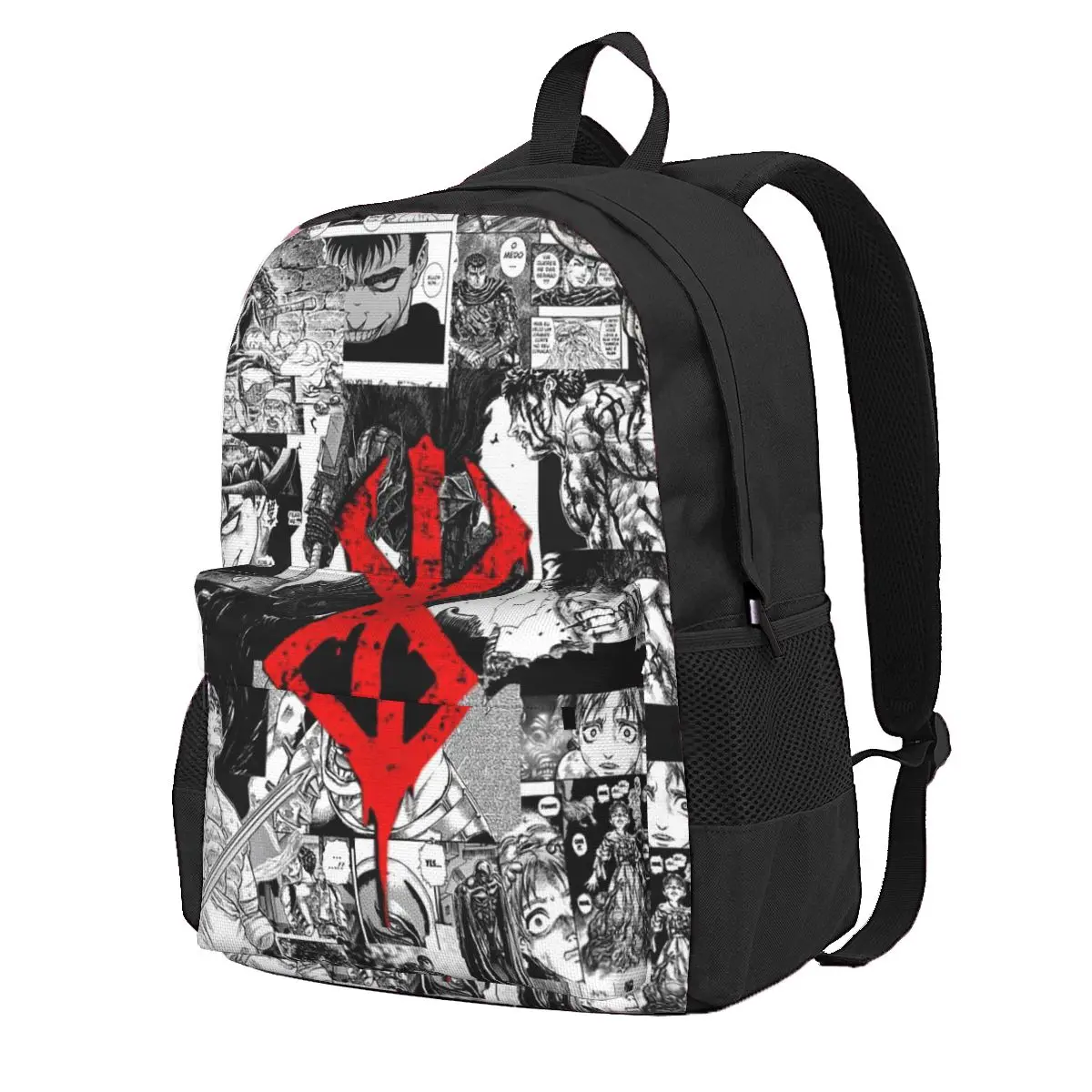 Japan Anime Berserk Swordsman Manga Guts Student Backpack School Bag Hiking Travel Daypack for Boys Girls Fashion Bookbag
Japan Anime Berserk Swordsman Manga Guts Student Backpack School Bag Hiking Travel Daypack for Boys Girls Fashion Bookbag