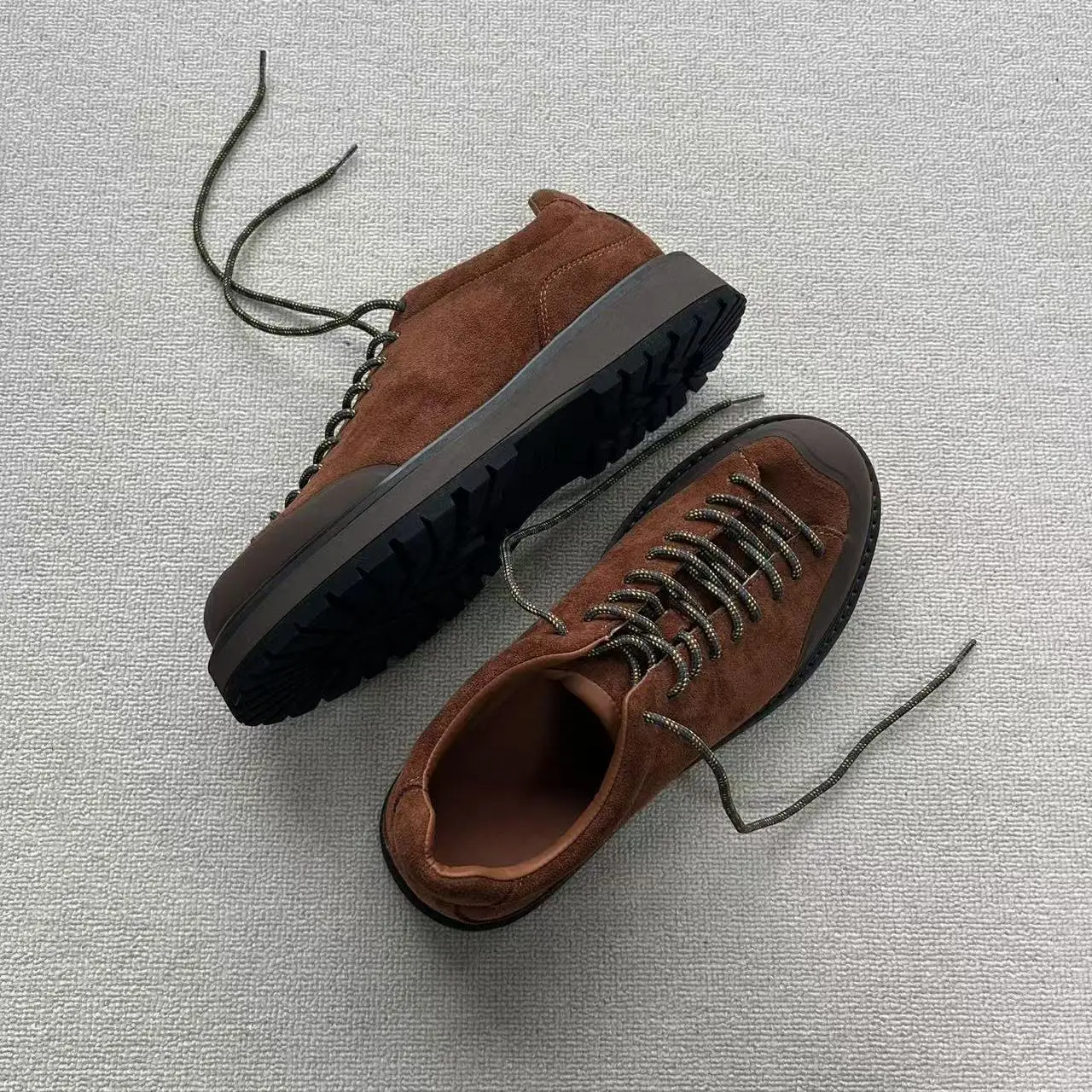 Trendy Outdoor Men's Hiking Shoes round Toe Thick Bottom Heightening Retro Leather Shoes Casual Fashionable All-Match Boots
Trendy Outdoor Men's Hiking Shoes round Toe Thick Bottom Heightening Retro Leather Shoes Casual Fashionable All-Match Boots
