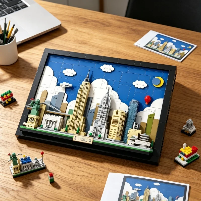 Creative City Postcards, Building Blocks, Home Decorations, Children's Toys, Birthday Gifts, Holiday Gifts
Creative City Postcards, Building Blocks, Home Decorations, Children's Toys, Birthday Gifts, Holiday Gifts