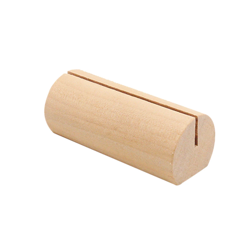 10 Pcs Wooden Card Holder Desk Office Stand Flat Base Cylindrical Business ID Menu Photo Display Table
10 Pcs Wooden Card Holder Desk Office Stand Flat Base Cylindrical Business ID Menu Photo Display Table