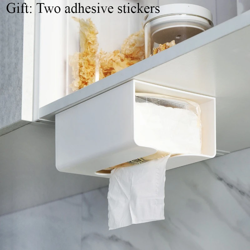 Wall Hanging Tissue Box Holder Creative Pumping Carton Livingroom Home Bathroom Hand Wipe Carton No Punching Toilet Paper Shelf
Wall Hanging Tissue Box Holder Creative Pumping Carton Livingroom Home Bathroom Hand Wipe Carton No Punching Toilet Paper Shelf