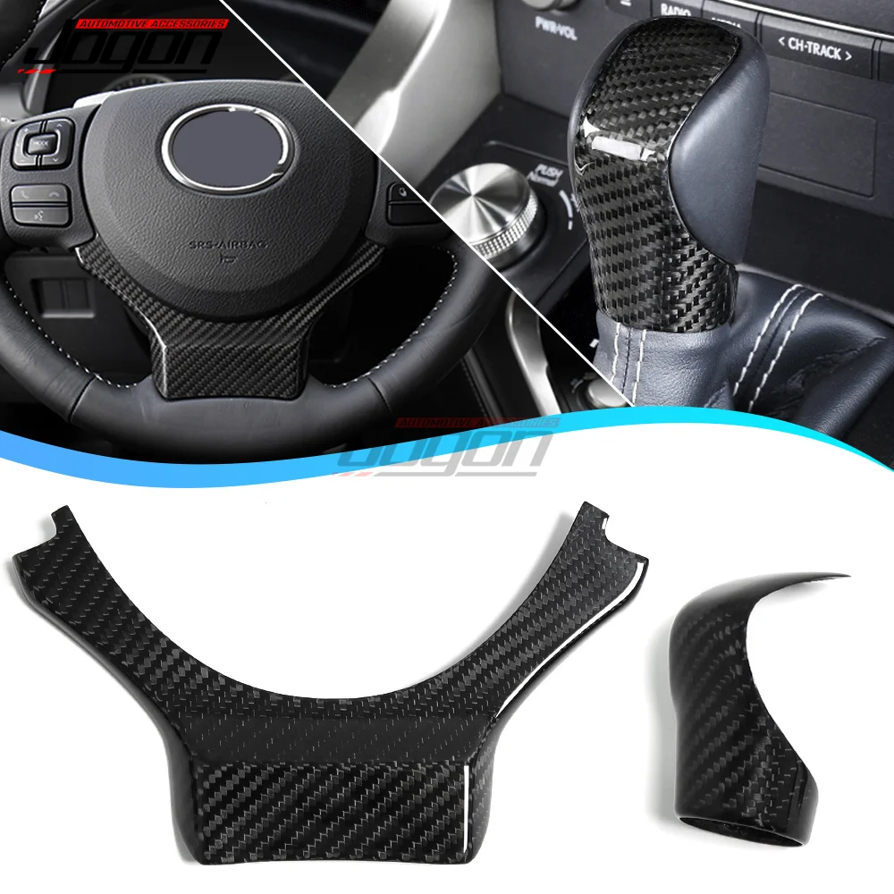 Carbon Fiber Steering Wheel Trim Gear Shift Knob Cover For Lexus NX RX AZ10 NX300h AL20 RX350 RX450 F Sport Interior Accessories
Carbon Fiber Steering Wheel Trim Gear Shift Knob Cover For Lexus NX RX AZ10 NX300h AL20 RX350 RX450 F Sport Interior Accessories