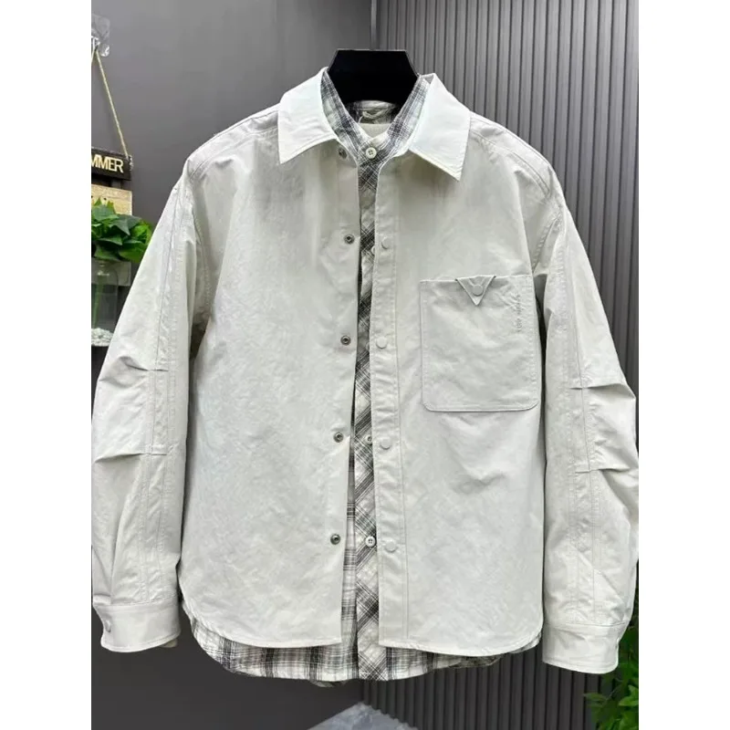 2026 American Workwear Sle Plaid Patchwork Loose Faionable Jaet Men's And Women's Cheered Splicing Casual Outerwear
2026 American Workwear Sle Plaid Patchwork Loose Faionable Jaet Men's And Women's Cheered Splicing Casual Outerwear
