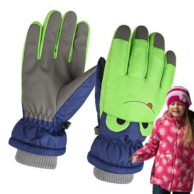 Ski Gloves For Kids Cartoon Bear Warm Gloves Breathable Windproof Non Slip Lightweight Snow Gloves For Kids Cold Weather Girls
Ski Gloves For Kids Cartoon Bear Warm Gloves Breathable Windproof Non Slip Lightweight Snow Gloves For Kids Cold Weather Girls