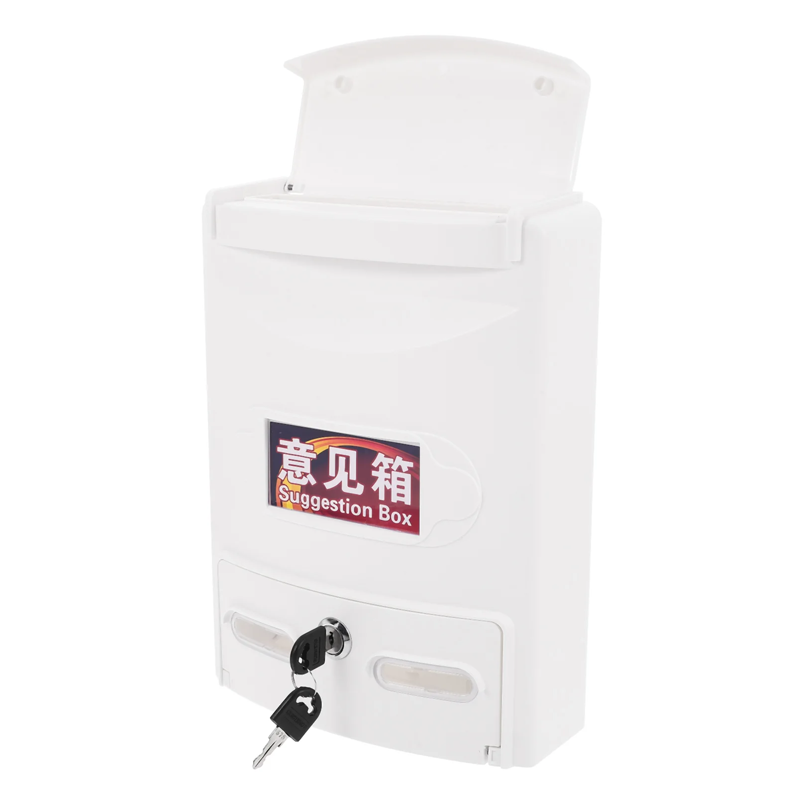 Wall Mounted Mailbox With Lock Outdoor Mailboxes For Newspapers Complaint Box Donation Box Ballot Vote Voting Box Slot White
Wall Mounted Mailbox With Lock Outdoor Mailboxes For Newspapers Complaint Box Donation Box Ballot Vote Voting Box Slot White