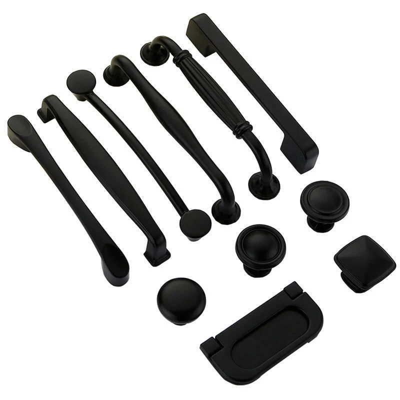 American Fashion Modern High-End Black Door Handle Decorative Furniture Knobs Push Pull Handles Furniture Door Handle
American Fashion Modern High-End Black Door Handle Decorative Furniture Knobs Push Pull Handles Furniture Door Handle