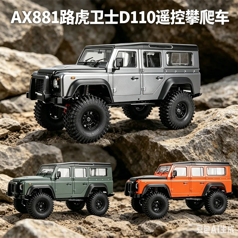 Ax8801 Rc Crawler Car 1 To 10 Scale Simulation Defender D110 Off Road Climbing Vehicle For Adult Hobby Enthusiasts
Ax8801 Rc Crawler Car 1 To 10 Scale Simulation Defender D110 Off Road Climbing Vehicle For Adult Hobby Enthusiasts