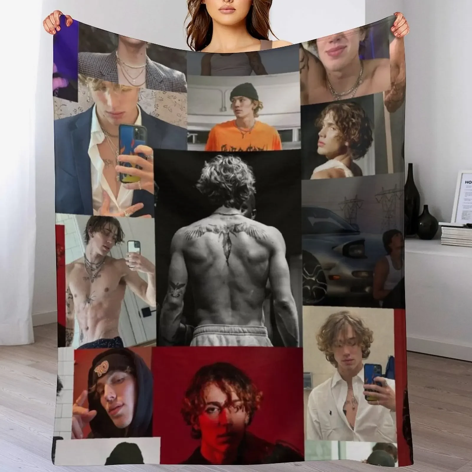 Vinnie Hacker Collage Throw Blanket Designers for winter Weighted Luxury Throw Blankets
Vinnie Hacker Collage Throw Blanket Designers for winter Weighted Luxury Throw Blankets