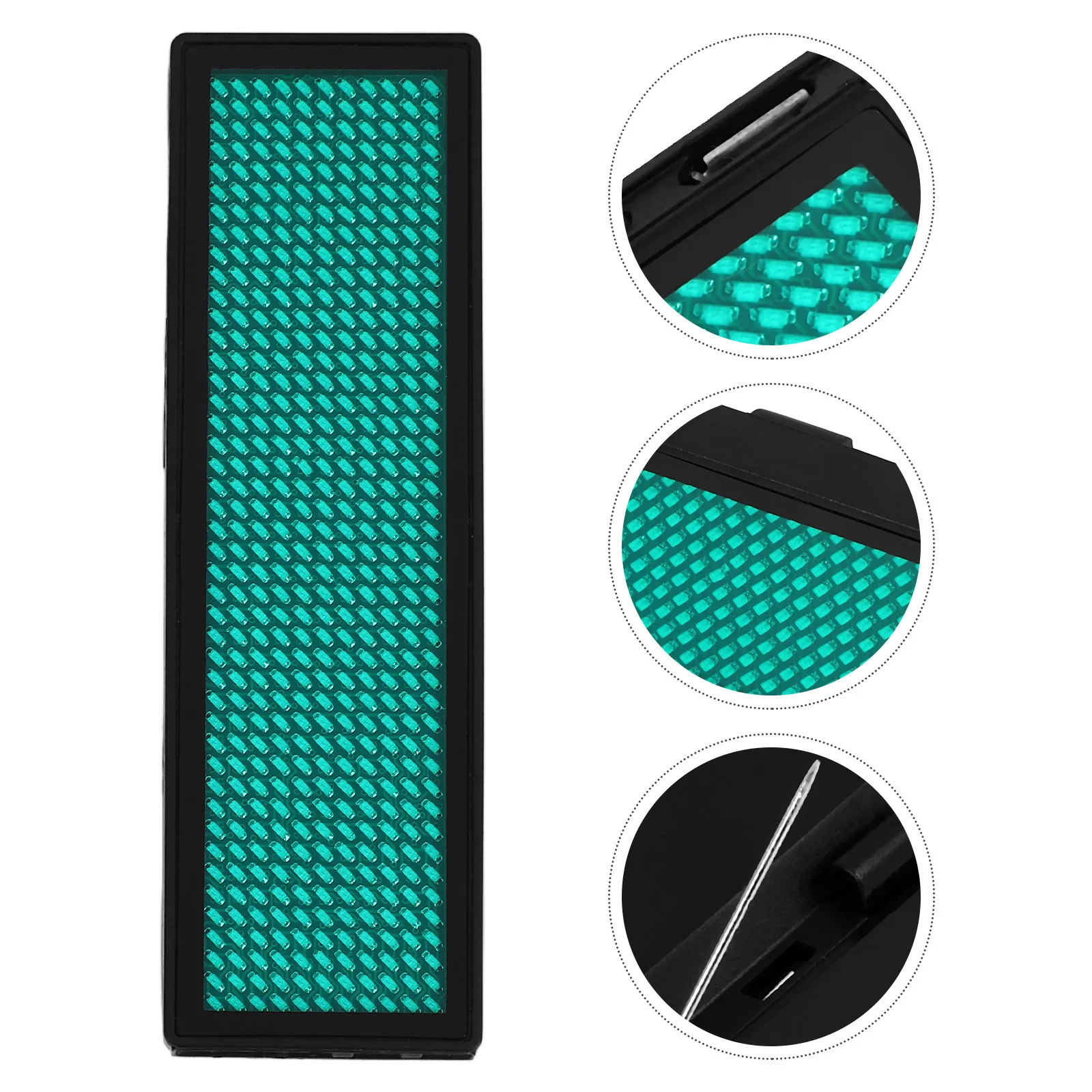 Rechargeable LED Name Tag Bright Green Display Programmable Badge for Nightclub Bar Digital Sign LED Name Tag
Rechargeable LED Name Tag Bright Green Display Programmable Badge for Nightclub Bar Digital Sign LED Name Tag