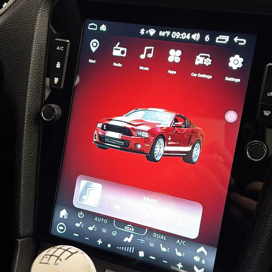 12,1-дюймовый ЖК-экран, радио, автомобильный мультимедийный видеоплеер, стерео для Ford Mustang 2008-2014, GPS-навигация, Carplay, Android 13, головное устройство
12,1-дюймовый ЖК-экран, радио, автомобильный мультимедийный видеоплеер, стерео для Ford Mustang 2008-2014, GPS-навигация, Carplay, Android 13, головное устройство