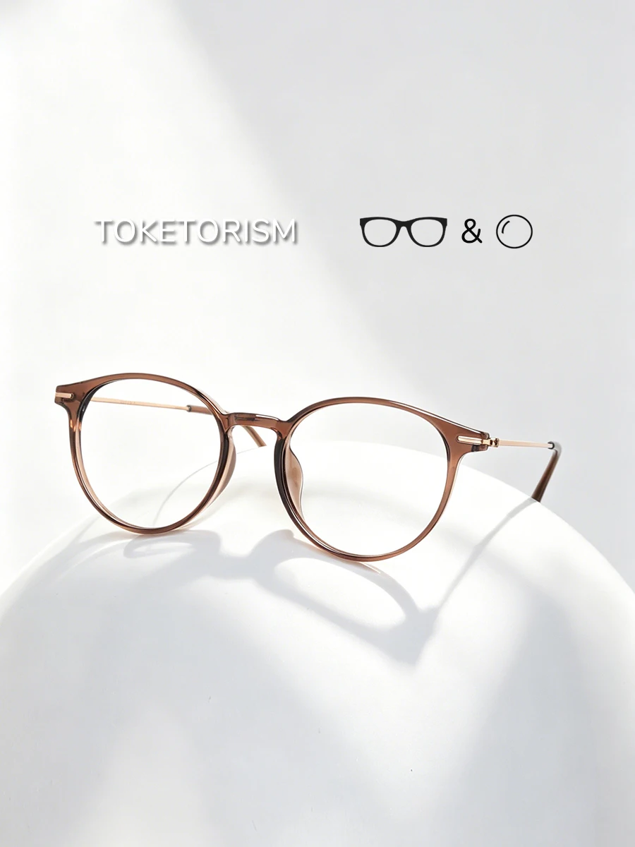 Toketorism Round Frame Retro Women's Glasses Anti Blue Light Reading Eyeglasses Men's Myopia Eyewear
Toketorism Round Frame Retro Women's Glasses Anti Blue Light Reading Eyeglasses Men's Myopia Eyewear