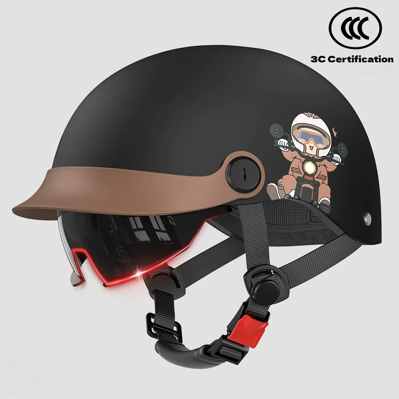 Half Helmets for Electric Motorcycles with Standard 3C Certification Breathable and Lightweight All Seasons Ideal for Summer
Half Helmets for Electric Motorcycles with Standard 3C Certification Breathable and Lightweight All Seasons Ideal for Summer