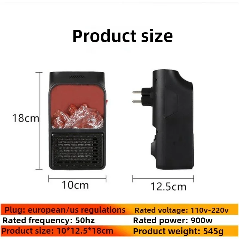 Superior New Portable Mini Flame Heater Student Office Home Small Desktop Heater Heating Fan Overheating Power Off Anti-Scalding
Superior New Portable Mini Flame Heater Student Office Home Small Desktop Heater Heating Fan Overheating Power Off Anti-Scalding