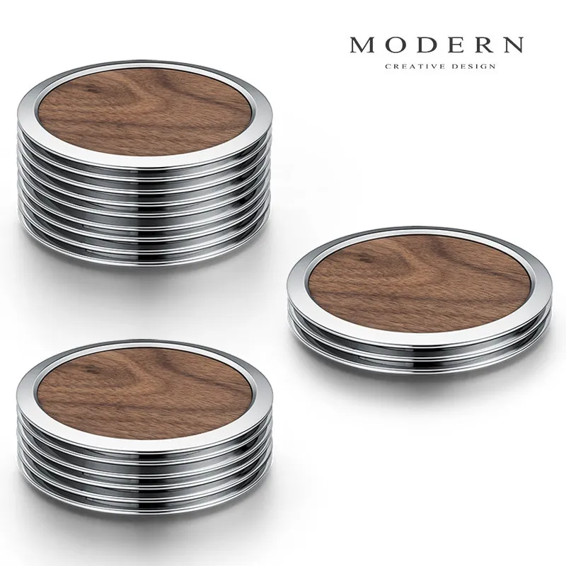 MODERN Black Walnut Coaster Wooden Tea Coaster Holder Glass Cup Pad Water Cup Coffee Mug Insulation Mat
MODERN Black Walnut Coaster Wooden Tea Coaster Holder Glass Cup Pad Water Cup Coffee Mug Insulation Mat