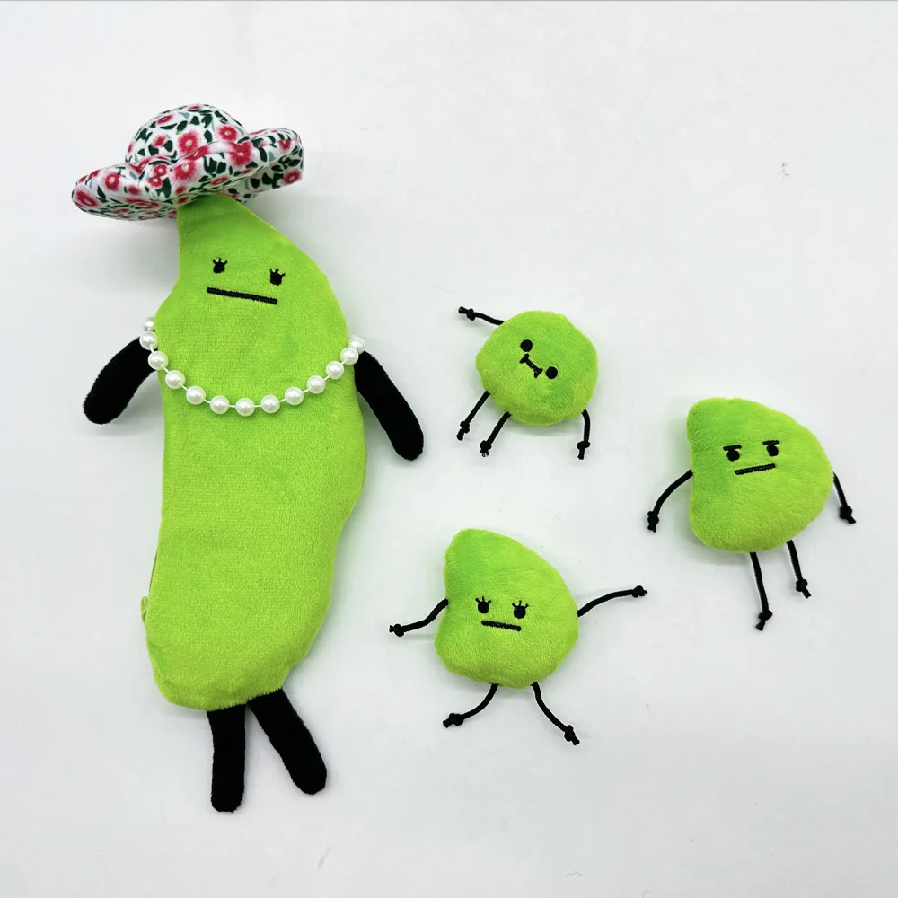Семейная плюшевая кукла Edamame, мультяшная плюшевая игрушка на молнии, милое украшение для дома, подарок на день рождения, Рождество для детей
Семейная плюшевая кукла Edamame, мультяшная плюшевая игрушка на молнии, милое украшение для дома, подарок на день рождения, Рождество для детей
