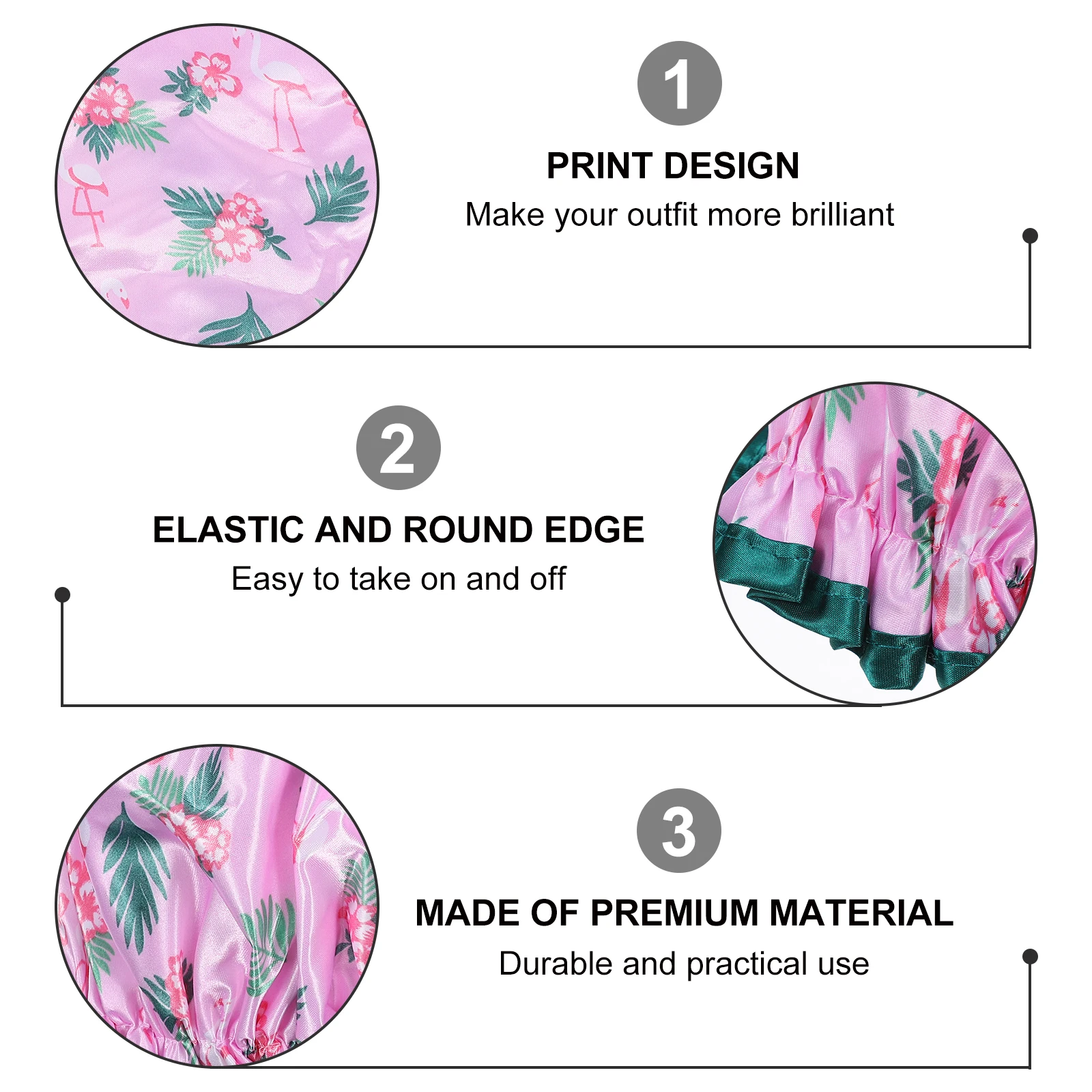 2pcs Waterproof Cap Bathing Cap Satin PEVA Double Layer Bathing Hair Bonnet Reusable Travel Friendly Home Cleaning
2pcs Waterproof Cap Bathing Cap Satin PEVA Double Layer Bathing Hair Bonnet Reusable Travel Friendly Home Cleaning