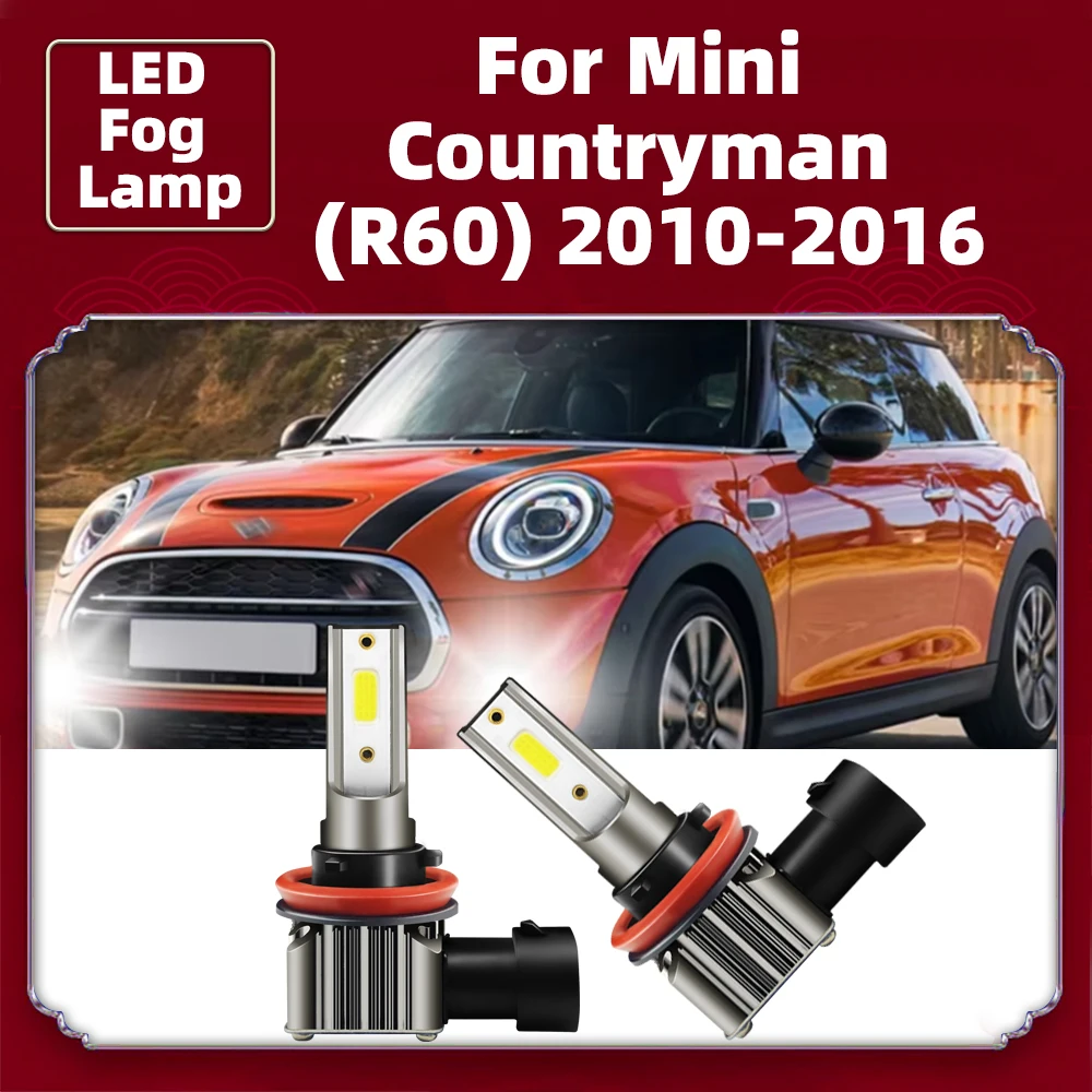 2x Car LED Fog Light Lamps 15000LM For Mini Countryman (R60) 2010 2011 2012 2013 2014 2015 2016 Auto Bulbs 6000K Foglights 12V
2x Car LED Fog Light Lamps 15000LM For Mini Countryman (R60) 2010 2011 2012 2013 2014 2015 2016 Auto Bulbs 6000K Foglights 12V