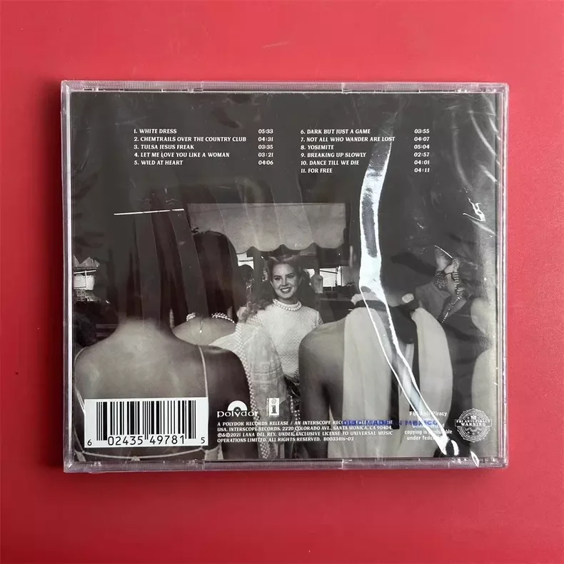 Поп-музыка Лана Дель Рей: альбом Chemtrails Over, CD, оригинальные саундтреки для автомобиля, музыкальные учебные пособия, коллекционные предметы и сувениры
Поп-музыка Лана Дель Рей: альбом Chemtrails Over, CD, оригинальные саундтреки для автомобиля, музыкальные учебные пособия, коллекционные предметы и сувениры