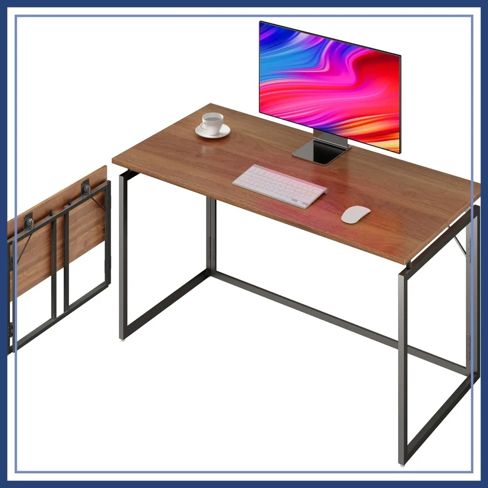 31.5" Folding Desk for Small Spaces, No Assembly Required, Compact Home Office Writing Desk
31.5" Folding Desk for Small Spaces, No Assembly Required, Compact Home Office Writing Desk