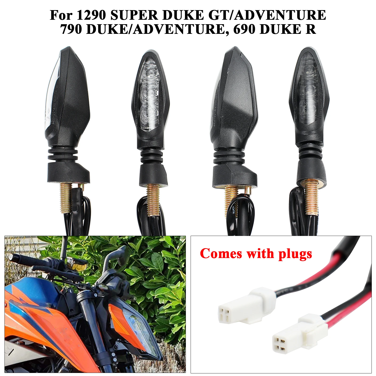 LED Turn Signal Lndicator Light Blinker For 1090 1190 1290 890 790 690 DUKE ADV 350 500 EXC-F Motorcycle Accessories
LED Turn Signal Lndicator Light Blinker For 1090 1190 1290 890 790 690 DUKE ADV 350 500 EXC-F Motorcycle Accessories