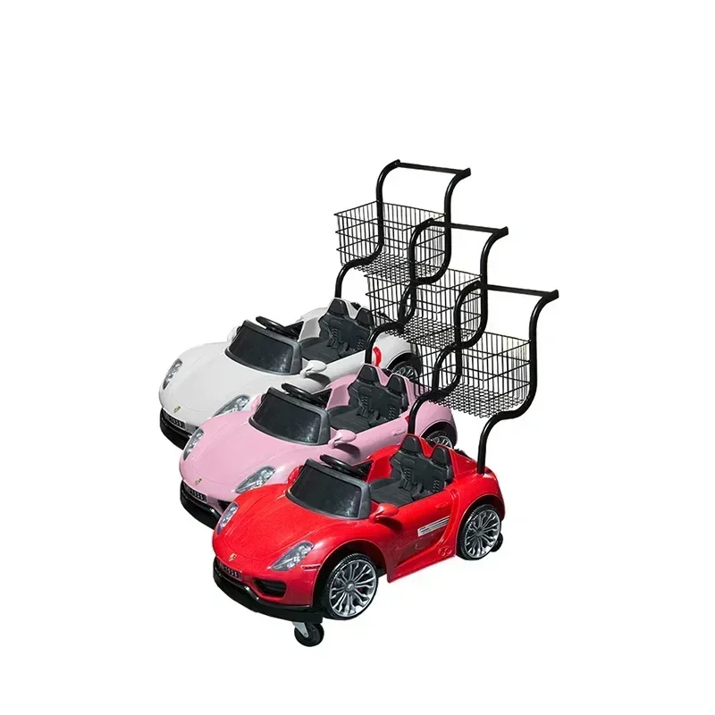 kid's shopping trolley cart Cartoon trolley with toy car shopping cart trolley for kids
kid's shopping trolley cart Cartoon trolley with toy car shopping cart trolley for kids