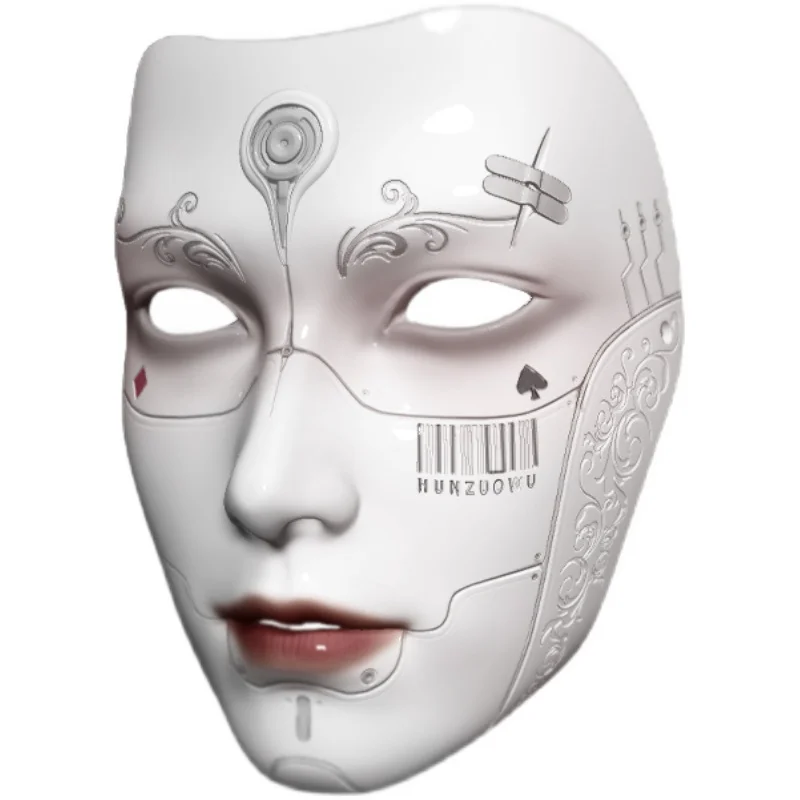 New Mechanical Male Mask Adult Ancient Style Han Chinese Clothing Character Party Dress up National Style Full Face Ball Art
New Mechanical Male Mask Adult Ancient Style Han Chinese Clothing Character Party Dress up National Style Full Face Ball Art