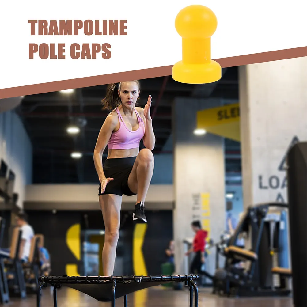 16 Pcs Spherical Protective Top Hat Durable PP Material Trampoline Parts Yellow Kids Playground Accessories Plastic Caps
16 Pcs Spherical Protective Top Hat Durable PP Material Trampoline Parts Yellow Kids Playground Accessories Plastic Caps