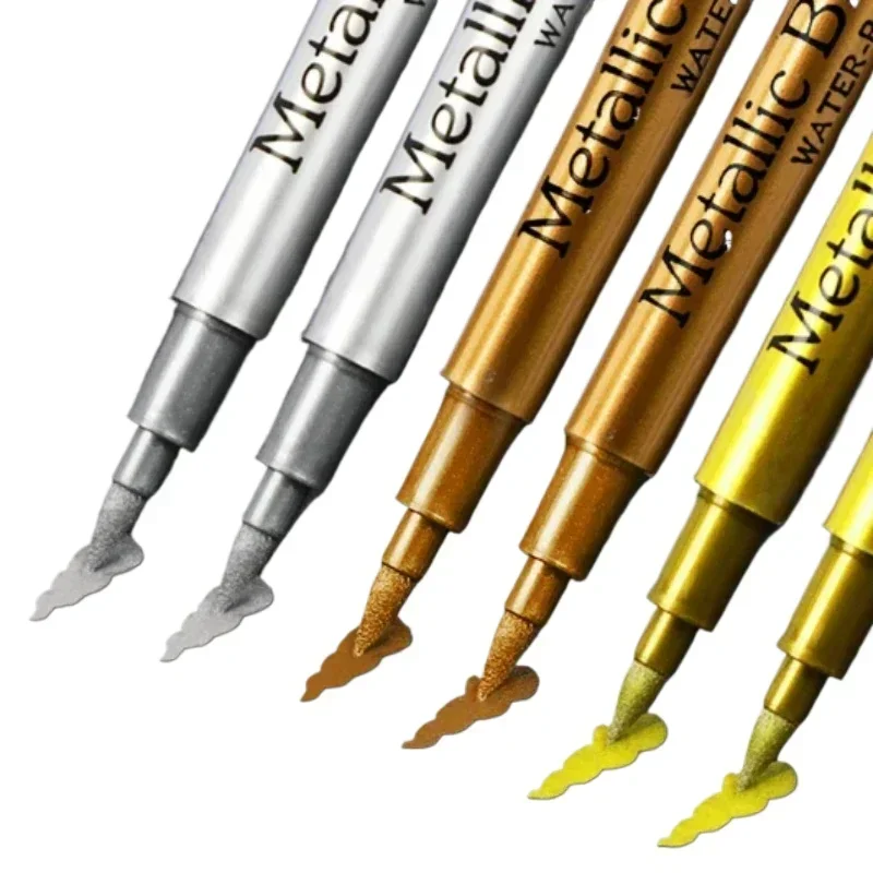 1pc Point Pen Marker Acrylic Paint Highlights Metallic Permanent Marker Gold Silver Epoxy Resin Drawing Pen Gold Leafing
1pc Point Pen Marker Acrylic Paint Highlights Metallic Permanent Marker Gold Silver Epoxy Resin Drawing Pen Gold Leafing