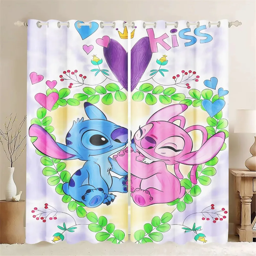 Cartoon Stitch Blackout Curtains 2 pcs Bedroom Living Room Decoration, Sunscreen Curtains Gift for Kids Room
Cartoon Stitch Blackout Curtains 2 pcs Bedroom Living Room Decoration, Sunscreen Curtains Gift for Kids Room