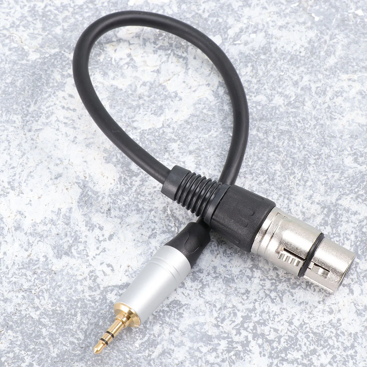 0.3m Stereo 3.5mm Male to Xlr Male Audio Cable Black Professional Mic Adapter Splitter for Condenser Microphone Camera Pc
0.3m Stereo 3.5mm Male to Xlr Male Audio Cable Black Professional Mic Adapter Splitter for Condenser Microphone Camera Pc