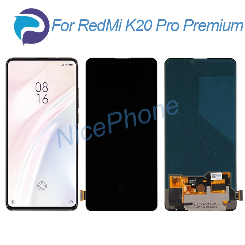 ЖК-дисплей для RedMi K20 Premimum, запасной экран для RedMi K20 Pro Premium, ЖК-дисплей
ЖК-дисплей для RedMi K20 Premimum, запасной экран для RedMi K20 Pro Premium, ЖК-дисплей