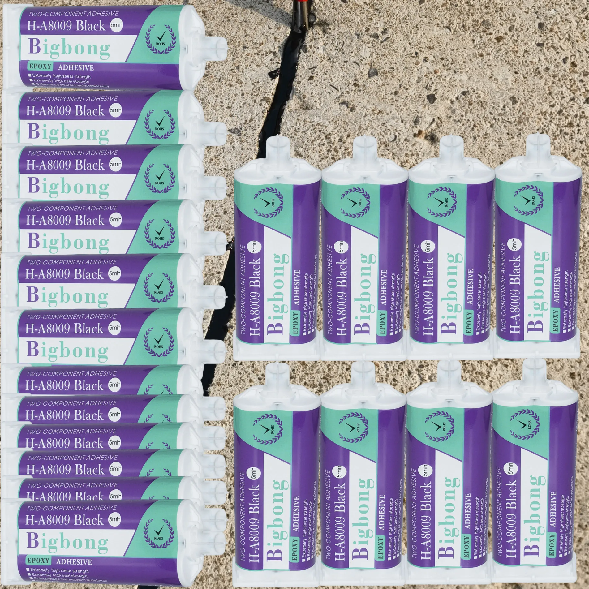 20pcs 1:1 Epoxy Resin Caulk Adhesives 50ml Two-component AB Glues Black Strong Structural Adhesive Set for 50ml 1:1 Glue Guns
20pcs 1:1 Epoxy Resin Caulk Adhesives 50ml Two-component AB Glues Black Strong Structural Adhesive Set for 50ml 1:1 Glue Guns