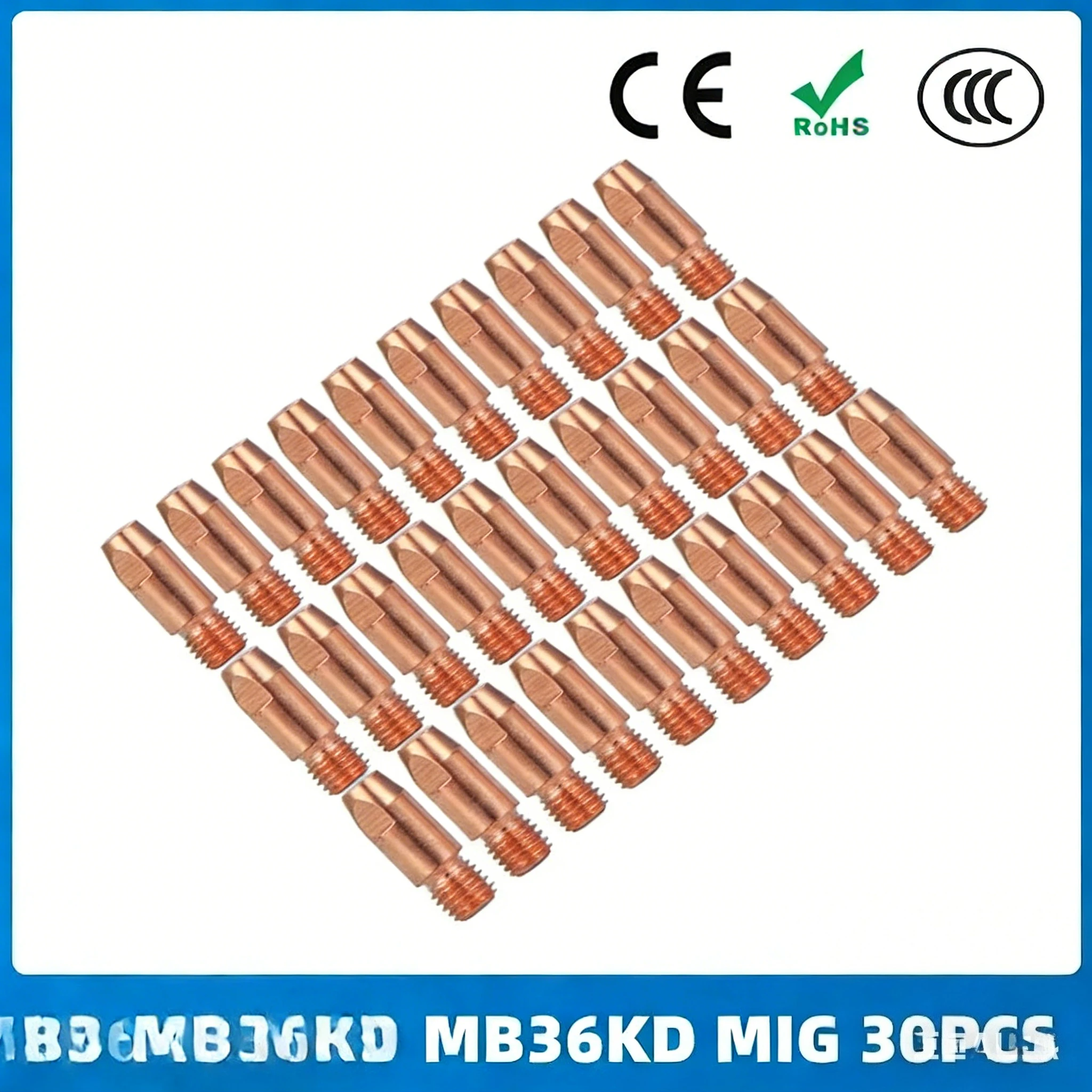 Токопроводящая насадка MB36KD, защитный колпачок 36KD, токопроводящая насадка M8, 30-мм сварочный пистолет с газовой защитой, аксессуары для MIG-сварки, 30 шт.
Токопроводящая насадка MB36KD, защитный колпачок 36KD, токопроводящая насадка M8, 30-мм сварочный пистолет с газовой защитой, аксессуары для MIG-сварки, 30 шт.