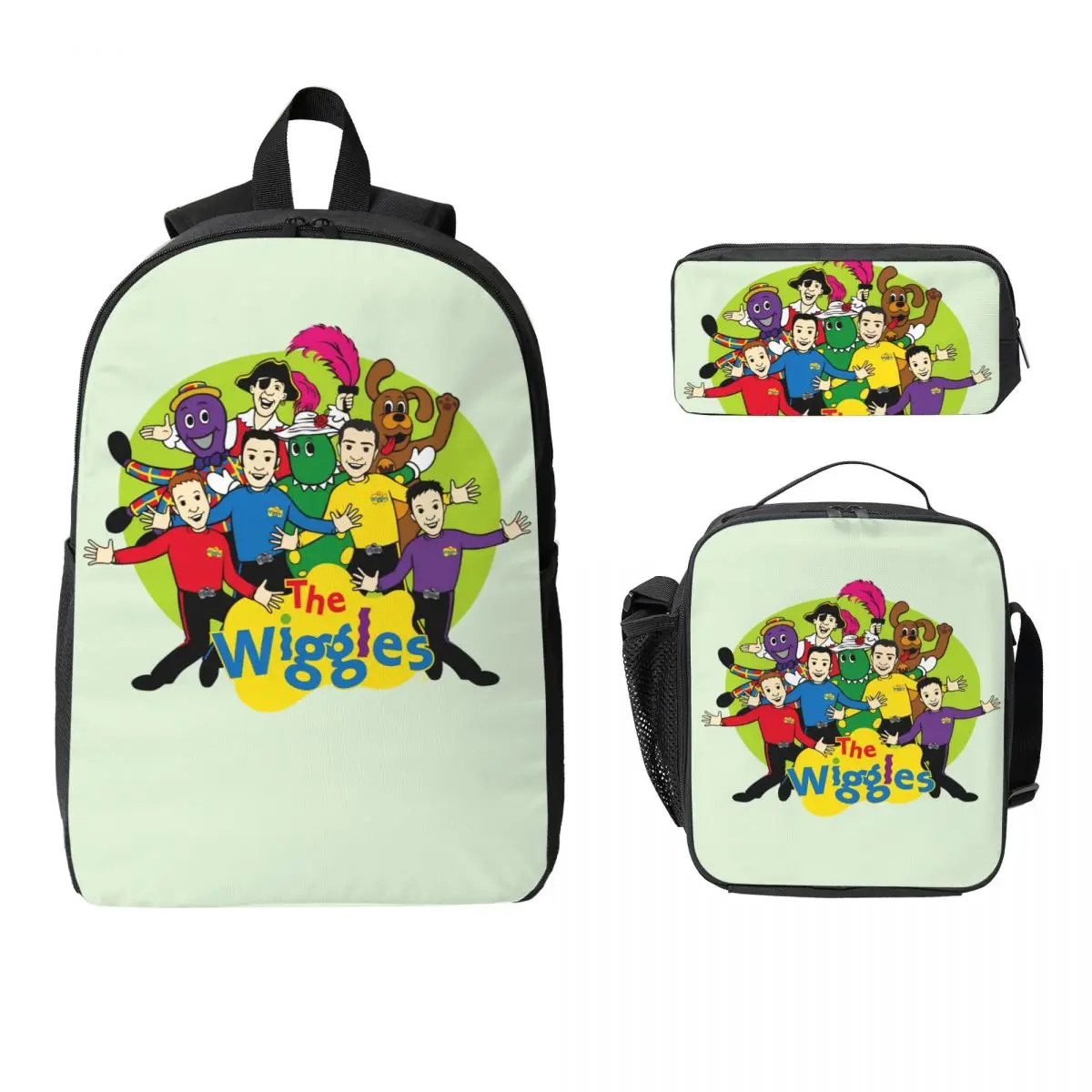 3pecs/set The Wiggles Backpack for Boys Girls College Shoulder Bag Lunch bag Pencil Case
3pecs/set The Wiggles Backpack for Boys Girls College Shoulder Bag Lunch bag Pencil Case