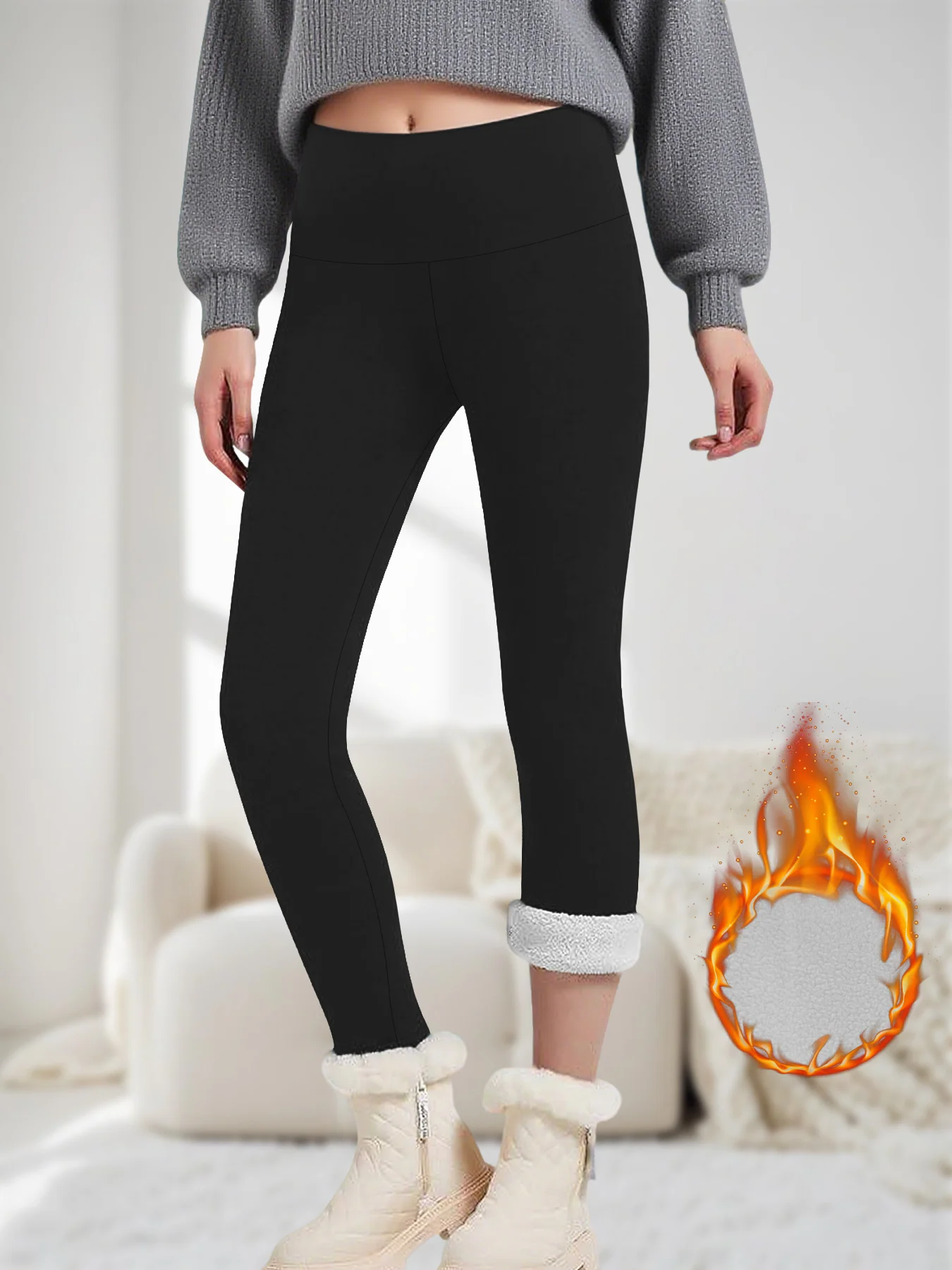 Женские леггинсы на флисовой подкладке с высокой талией, толстые мягкие теплые брюки для тренировок, бега, йоги, холодной зимы
Женские леггинсы на флисовой подкладке с высокой талией, толстые мягкие теплые брюки для тренировок, бега, йоги, холодной зимы