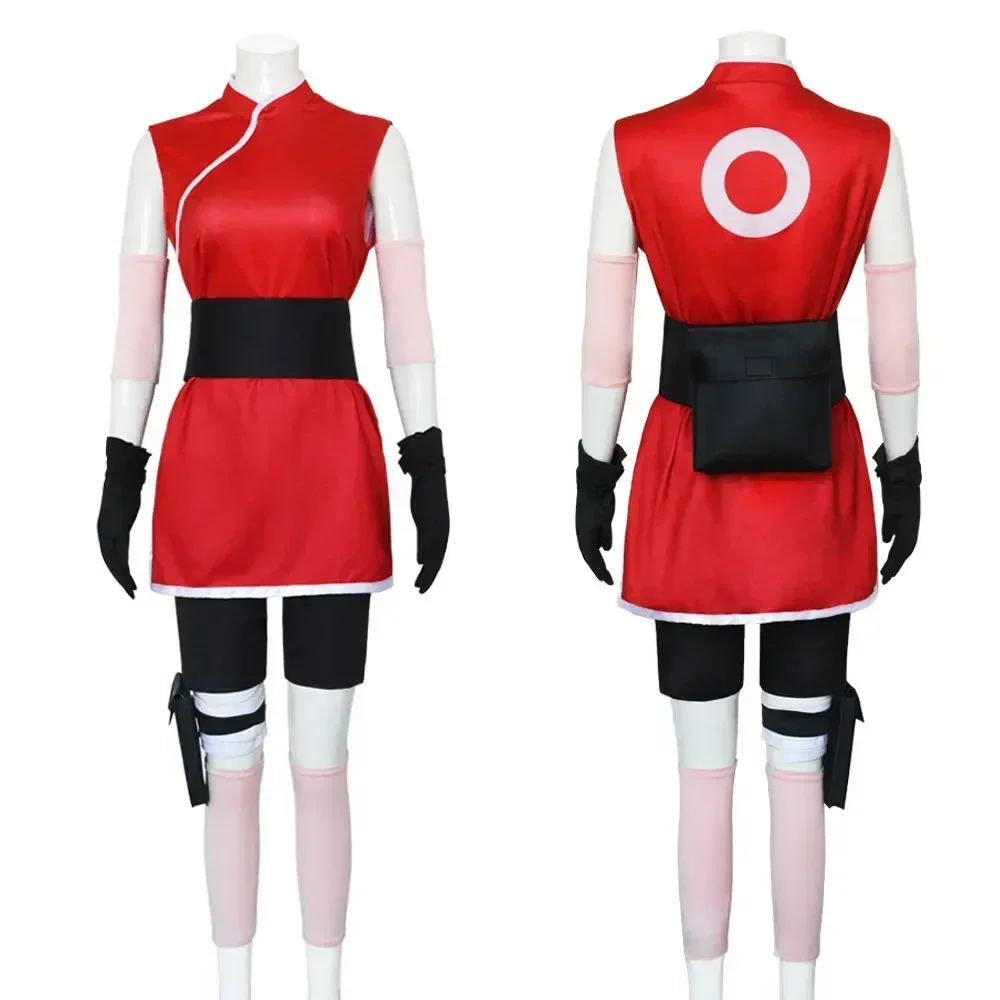 Anime Ninja Haruno Sakura Cosplay Costume Adult Women Uniform Suit Halloween Outfit Carnival Performance
Anime Ninja Haruno Sakura Cosplay Costume Adult Women Uniform Suit Halloween Outfit Carnival Performance