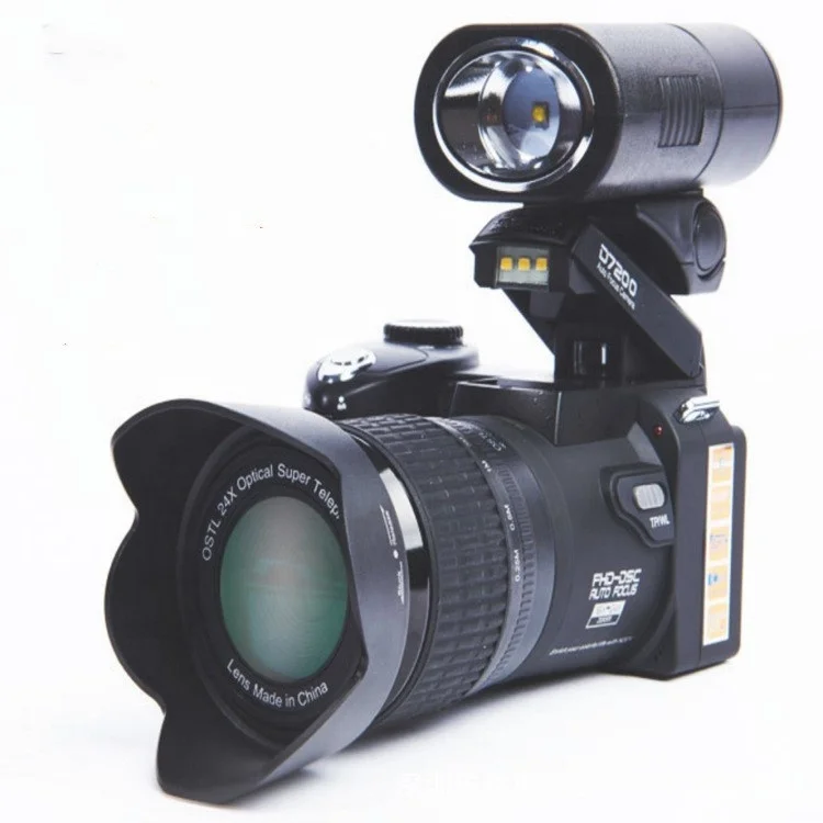33 million pixel 24x telephoto lens fully automatic focus D7200 HD digital camera
33 million pixel 24x telephoto lens fully automatic focus D7200 HD digital camera