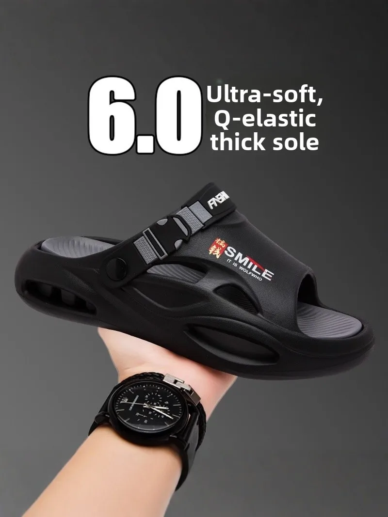 Men's Summer Outdoor Sports Anti-Slip Odor-Resistant Beach Shoes Driving Dual-Purpose Sandals Comfortable EVA Flat Slippers
Men's Summer Outdoor Sports Anti-Slip Odor-Resistant Beach Shoes Driving Dual-Purpose Sandals Comfortable EVA Flat Slippers
