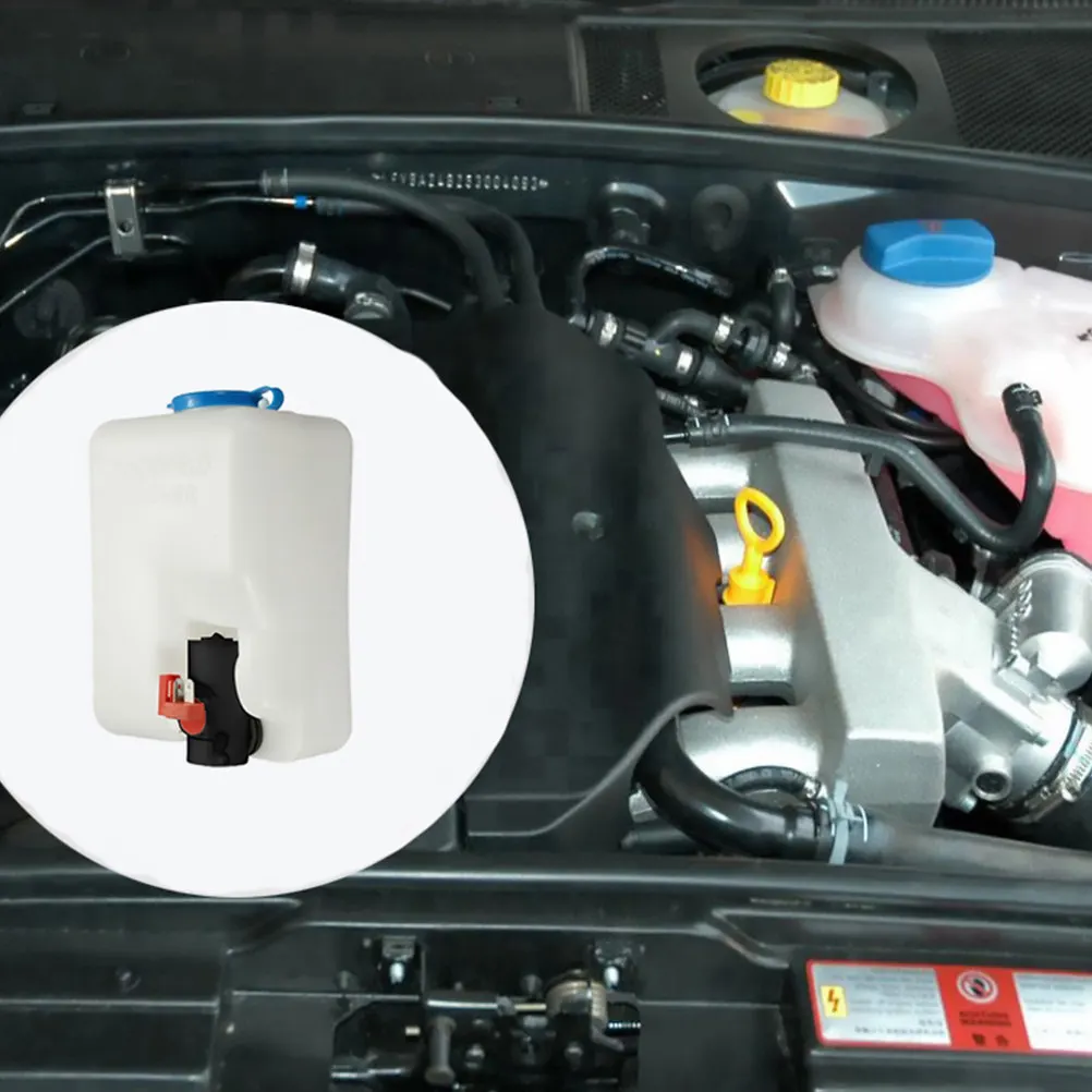 1Pcs Washer Fluid Reservoir Bottle Kit White 12V 1.5L Reliable ABS Metal Windshield Washer Pump Tank Car Windshield Fluid
1Pcs Washer Fluid Reservoir Bottle Kit White 12V 1.5L Reliable ABS Metal Windshield Washer Pump Tank Car Windshield Fluid