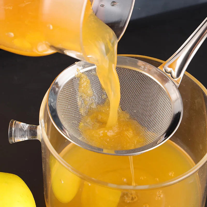 Stainless Steel Kitchen Fruit Juice Filtration Skimmer Colander Flour Sieve Oil Strainer Home Mesh Filter Spoon
Stainless Steel Kitchen Fruit Juice Filtration Skimmer Colander Flour Sieve Oil Strainer Home Mesh Filter Spoon
