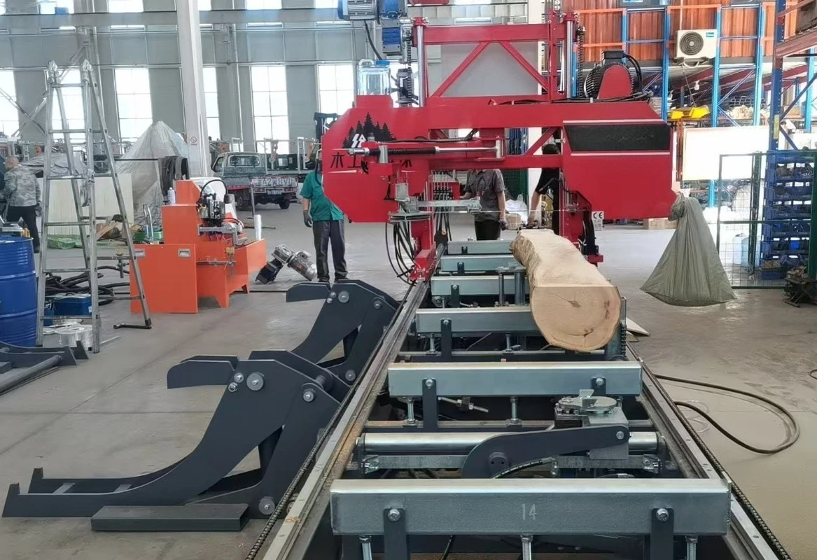 Diesel Automatic Gantry Saw Machine Horizontal Band Large Diameter Wood Cutting Portable Wood Sawing Machine
Diesel Automatic Gantry Saw Machine Horizontal Band Large Diameter Wood Cutting Portable Wood Sawing Machine