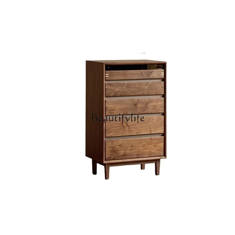 All solid wood chest of drawers living room bedroom drawer Japanese locker Nordic
All solid wood chest of drawers living room bedroom drawer Japanese locker Nordic