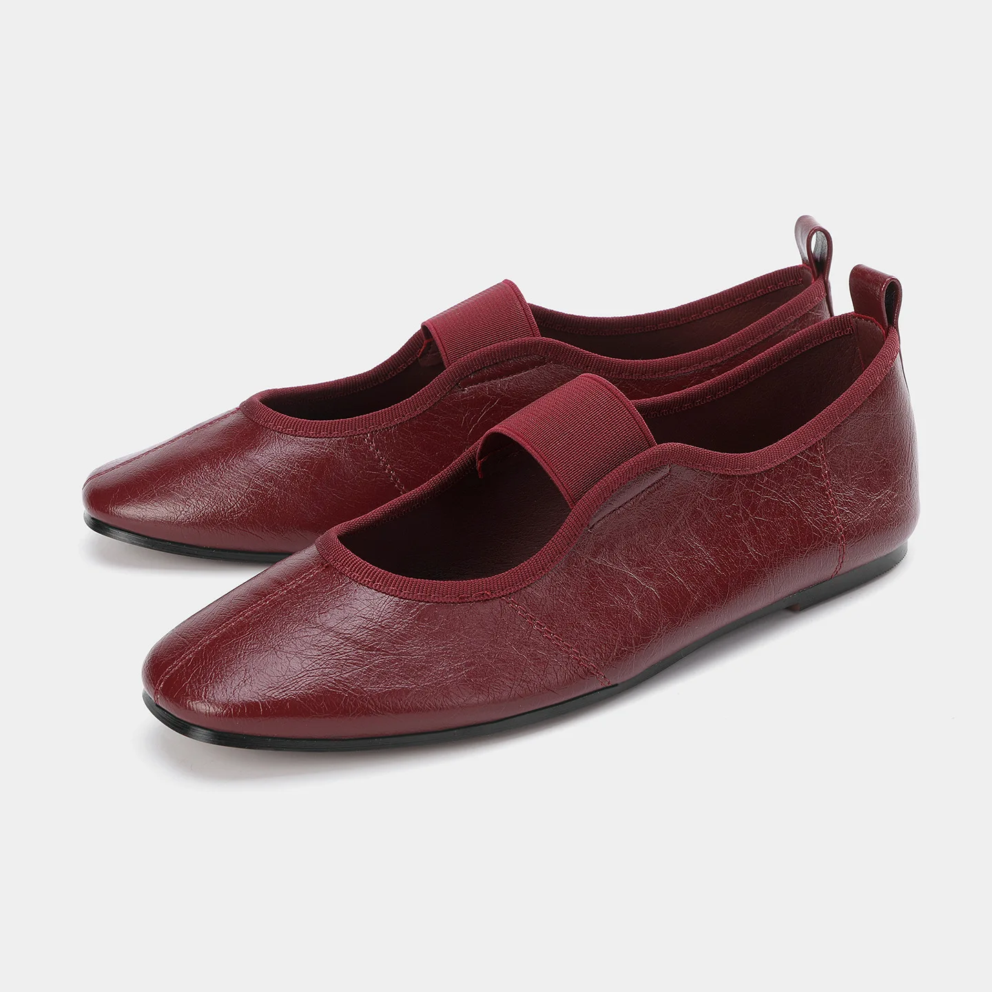 Za2025summer new women's shoes crimson elastic leather round toe ballet style flats shoes shallow casualflats
Za2025summer new women's shoes crimson elastic leather round toe ballet style flats shoes shallow casualflats