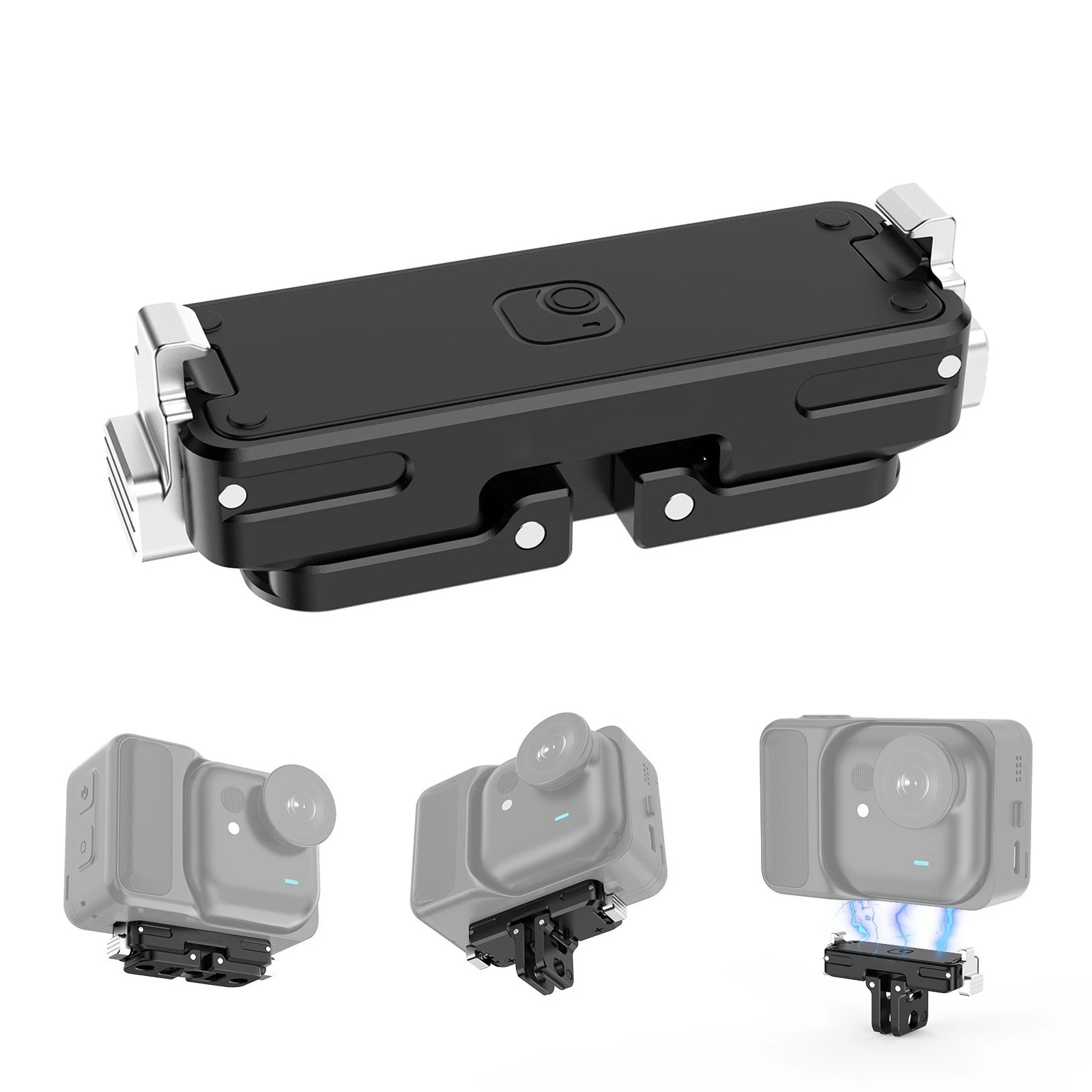 Для Insta360 Go ультра алюминиевый сплав магнитная быстросъемная база удлинитель держатель адаптера кронштейн для Insta360 GoUltra
Для Insta360 Go ультра алюминиевый сплав магнитная быстросъемная база удлинитель держатель адаптера кронштейн для Insta360 GoUltra