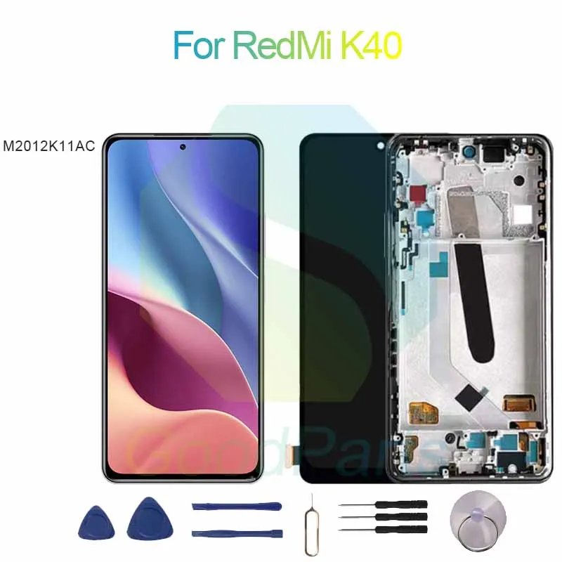 For RedMi K40 Screen Display Replacement 2400*1080 M2012K11AC For RedMi K40 LCD Touch Digitizer
For RedMi K40 Screen Display Replacement 2400*1080 M2012K11AC For RedMi K40 LCD Touch Digitizer