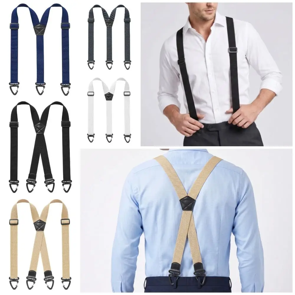 Heavy Duty Work Suspenders Y-Type X-Type 3.8cm Wide Adjustable Suspenders with 3/4 Rotatable Gripper Clasps Retro
Heavy Duty Work Suspenders Y-Type X-Type 3.8cm Wide Adjustable Suspenders with 3/4 Rotatable Gripper Clasps Retro