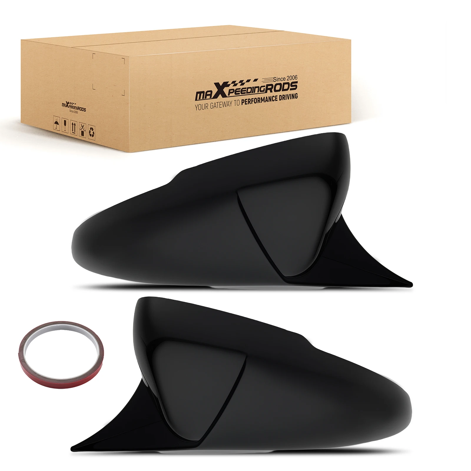 Side Mirror Cover Caps Pair for Honda Accord 2018-2022 w/o LED Signal Black
Side Mirror Cover Caps Pair for Honda Accord 2018-2022 w/o LED Signal Black