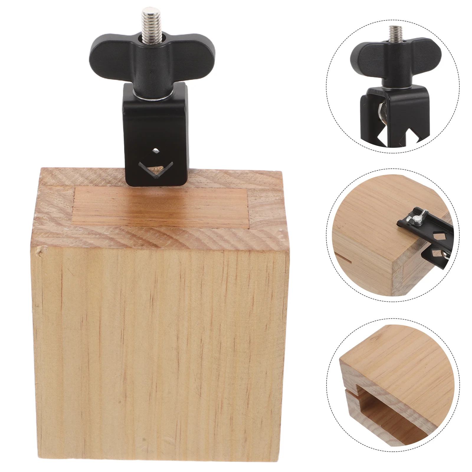 Wooden Cowbell Percussion Block Square Shape Mini Jam Block for Drum Kits Band Practice Handheld Instrument for Outdoor
Wooden Cowbell Percussion Block Square Shape Mini Jam Block for Drum Kits Band Practice Handheld Instrument for Outdoor