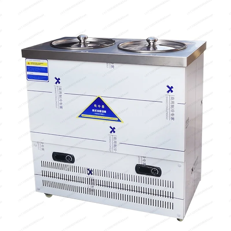 Stainless steel insulation single barrel commercial cold noodle juice refrigerator double barrel ice ballast cold noodle barrel
Stainless steel insulation single barrel commercial cold noodle juice refrigerator double barrel ice ballast cold noodle barrel