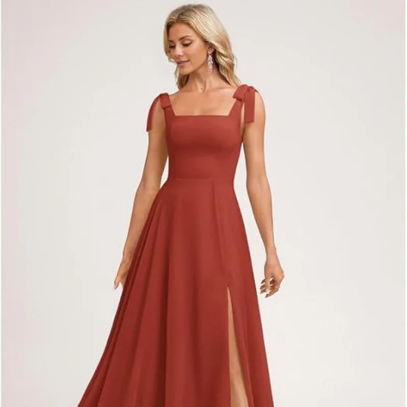Elegant Pure Color Lady's Dress with Butterfly Knot Cross-Border Design Sleeveless Empire Waist Midi Skirt for Women
Elegant Pure Color Lady's Dress with Butterfly Knot Cross-Border Design Sleeveless Empire Waist Midi Skirt for Women